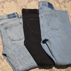 3 Pairs of Abercrombie & Fitch Jeans